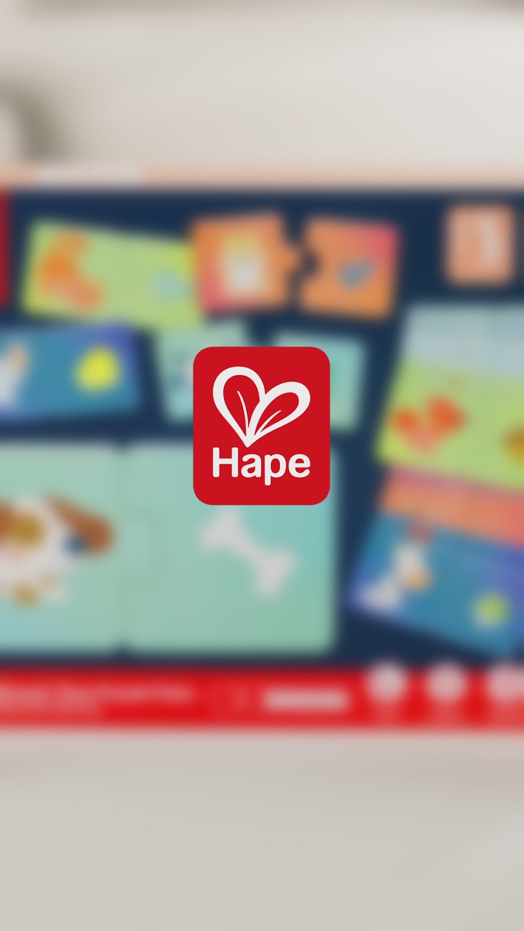 Hape palapeli eläinten herkut